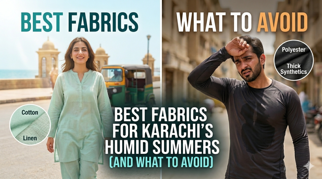 Best Fabrics for Karachi's Humid Summers (and What to Avoid)