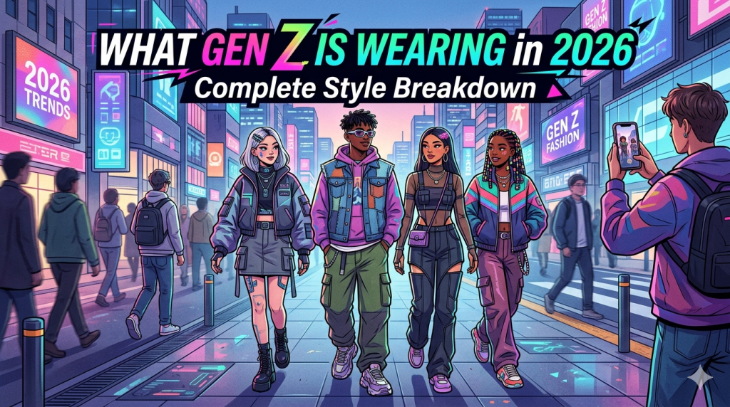What Gen Z Is Wearing in 2026 Complete Style Breakdown