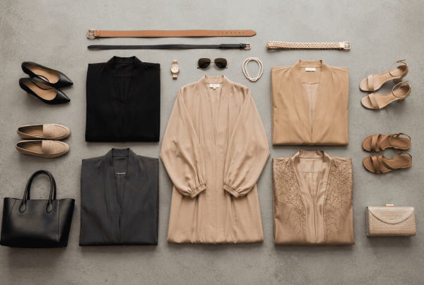 5 abayas at one place