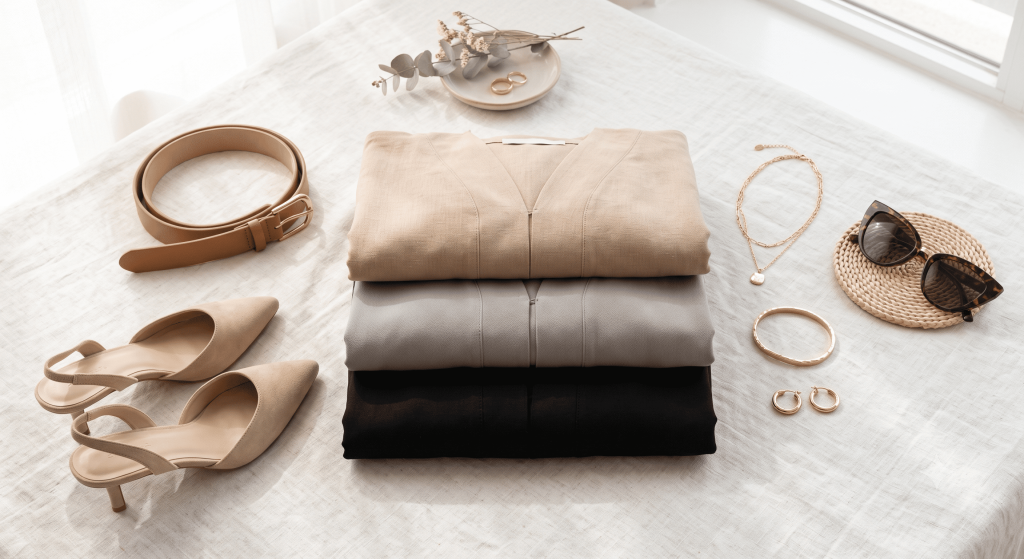 Three Folded Abayas